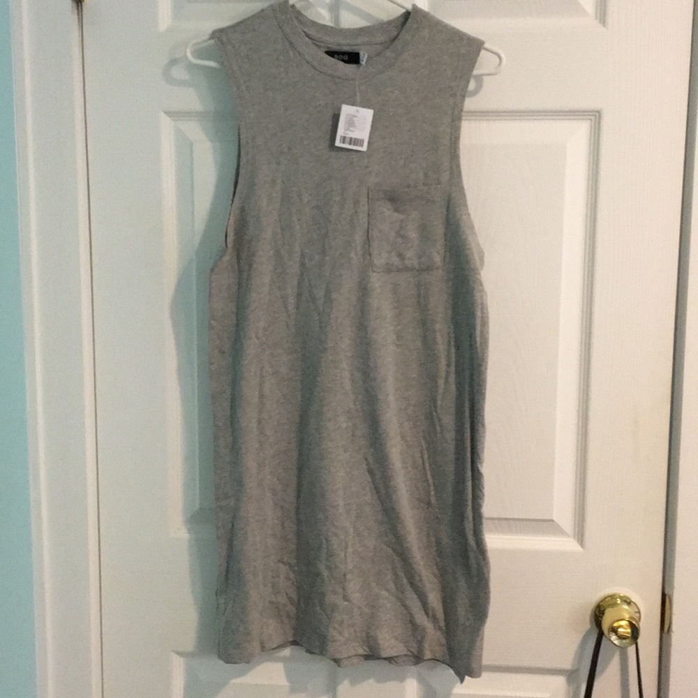 UO BDG gray casual sleeveless dress